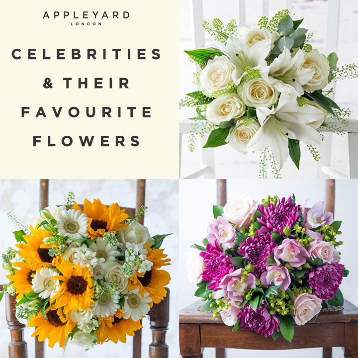 Celebrities And Their Favourite Flowers 